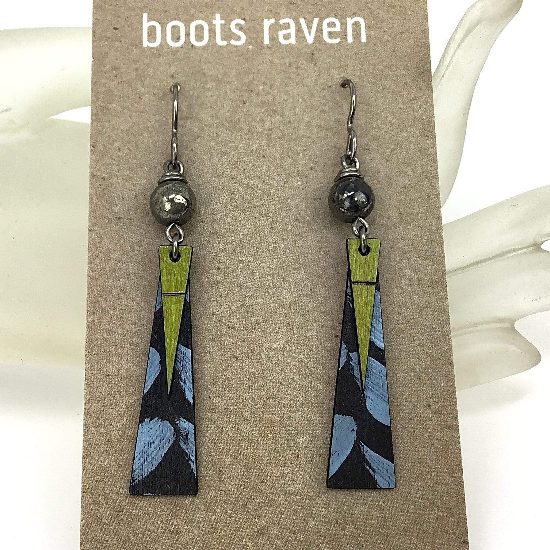 Hand Painted Birch Earrings Utopianorthwest 