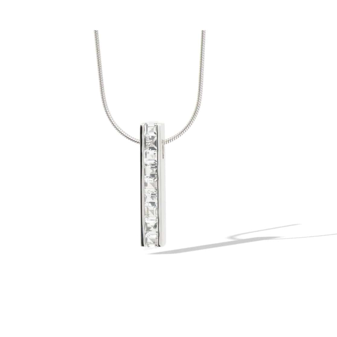 Joryel Vera Diamond Cut White Topaz Pendant Utopianorthwest 