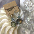 Labradorite & Aquamarine Earrings Utopianorthwest 