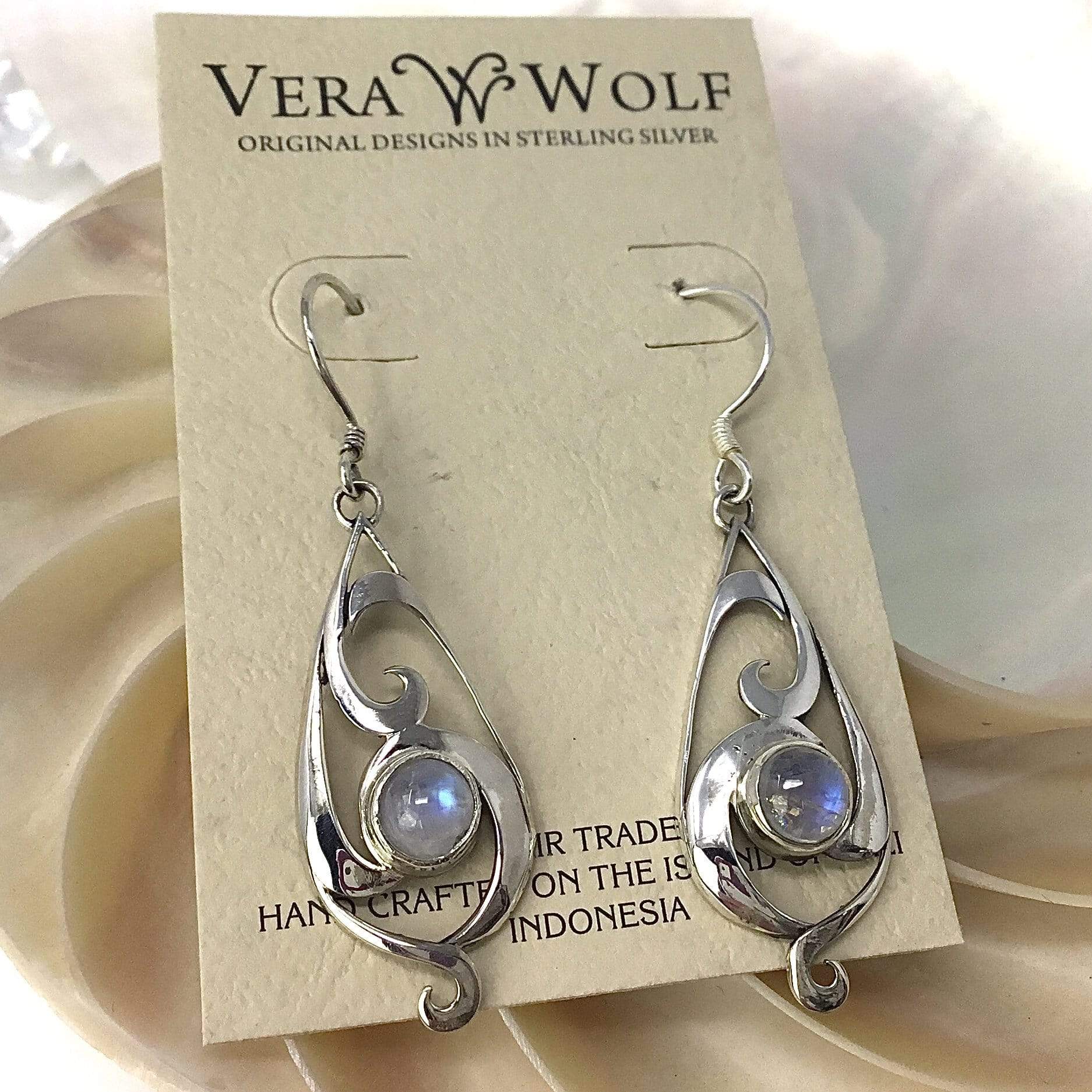 Moonstone Earrings Utopianorthwest 
