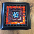 Mosaic Jewelry Box Utopianorthwest  Available in Gold w/ earthy tones of bronze & browns. / 9 x 9