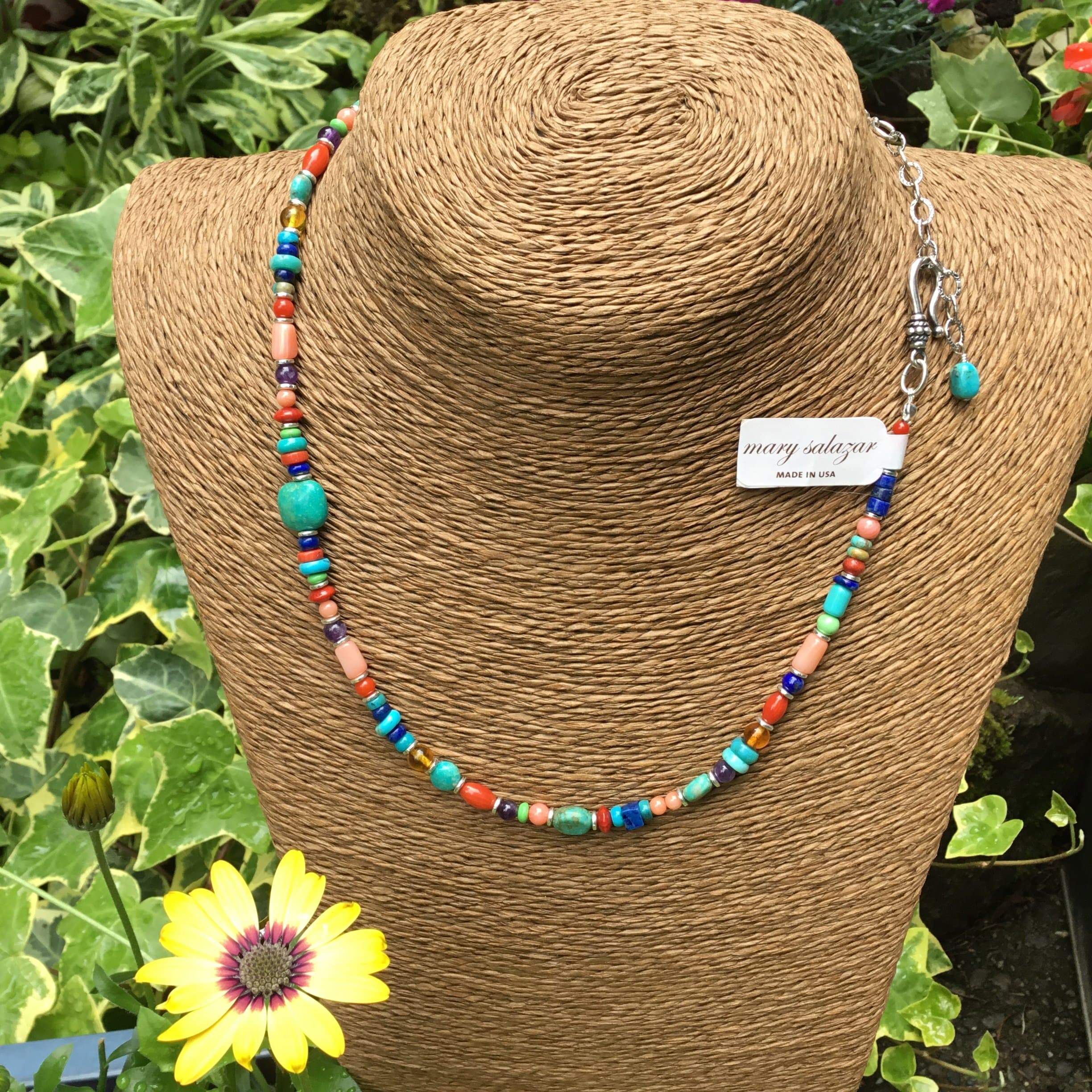 Multi Gem Necklace Utopianorthwest 