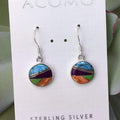 Multi Stone Inlay Earrings Utopianorthwest 