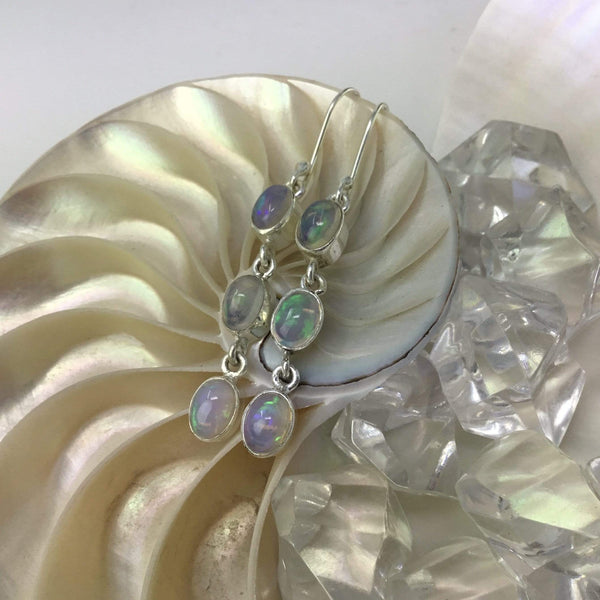 Opal Earrings - October’s Birthstone Utopianorthwest 