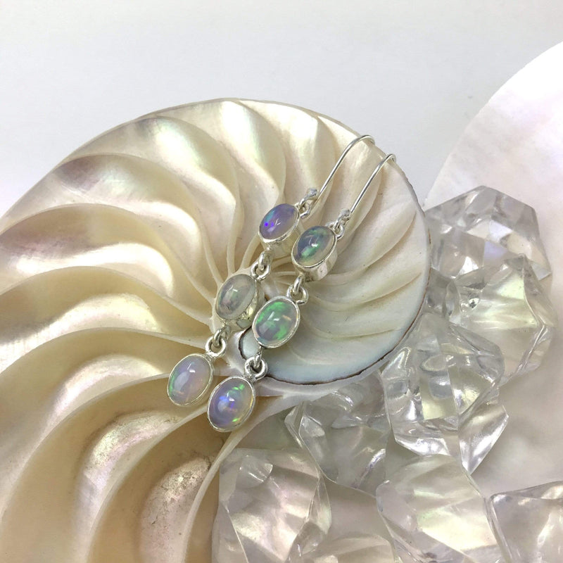 Opal Earrings - October’s Birthstone Utopianorthwest 