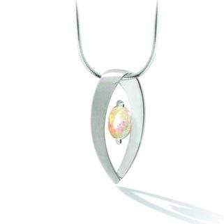 Opal Necklace- October's Birthstone Utopianorthwest 