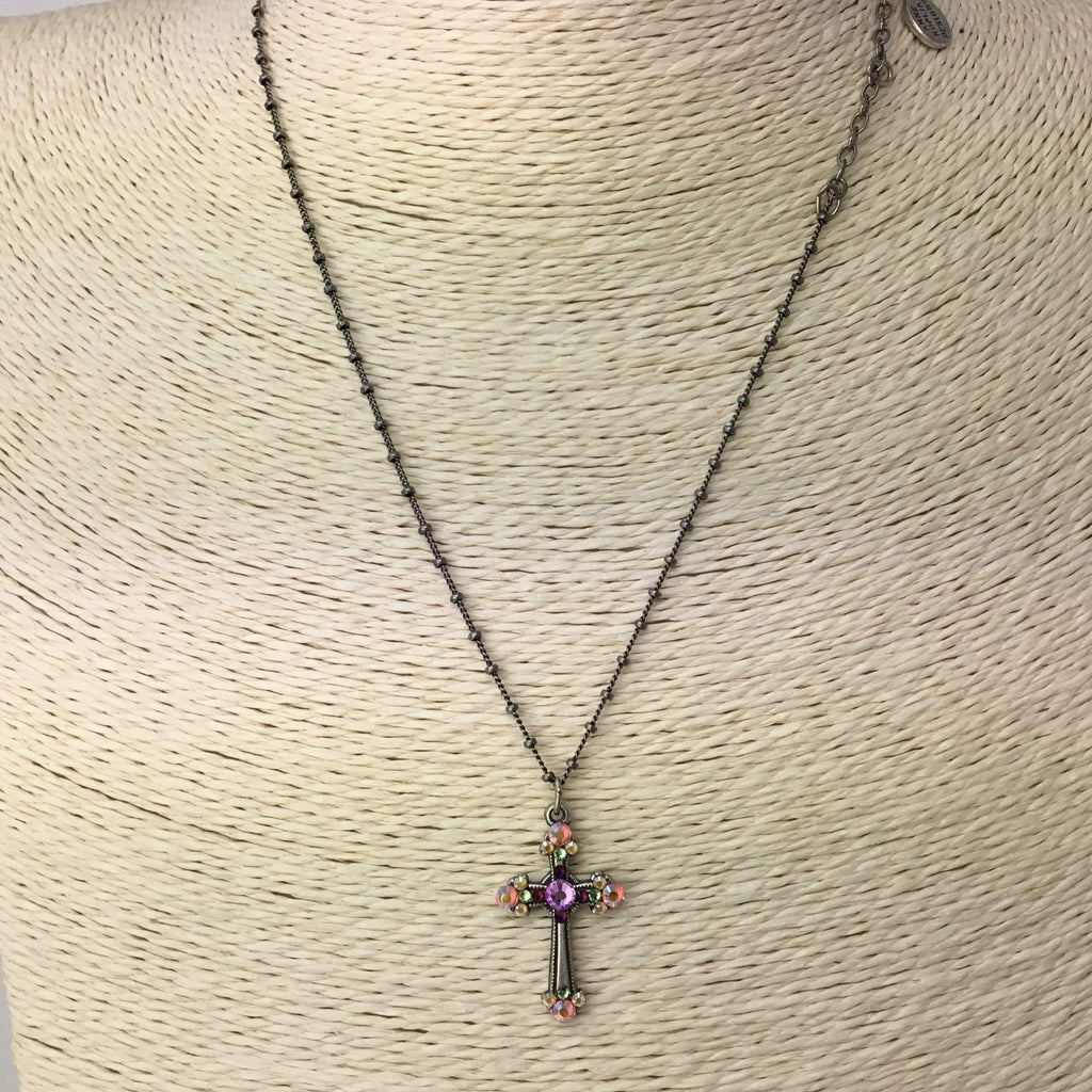 Pastel Swarovski Crystal Cross Utopianorthwest 