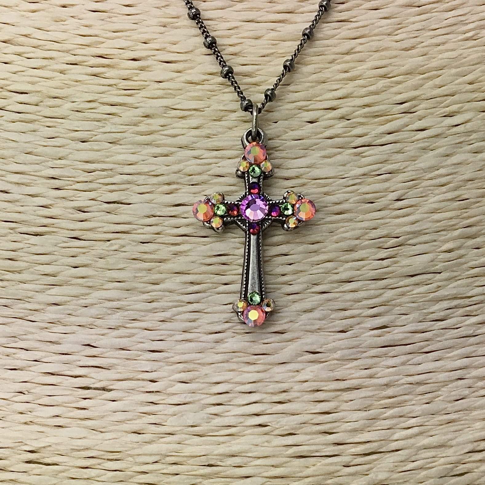 Pastel Swarovski Crystal Cross Utopianorthwest 