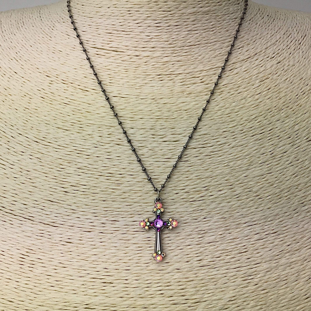 Pastel Swarovski Crystal Cross Utopianorthwest 