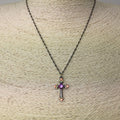 Pastel Swarovski Crystal Cross Utopianorthwest 