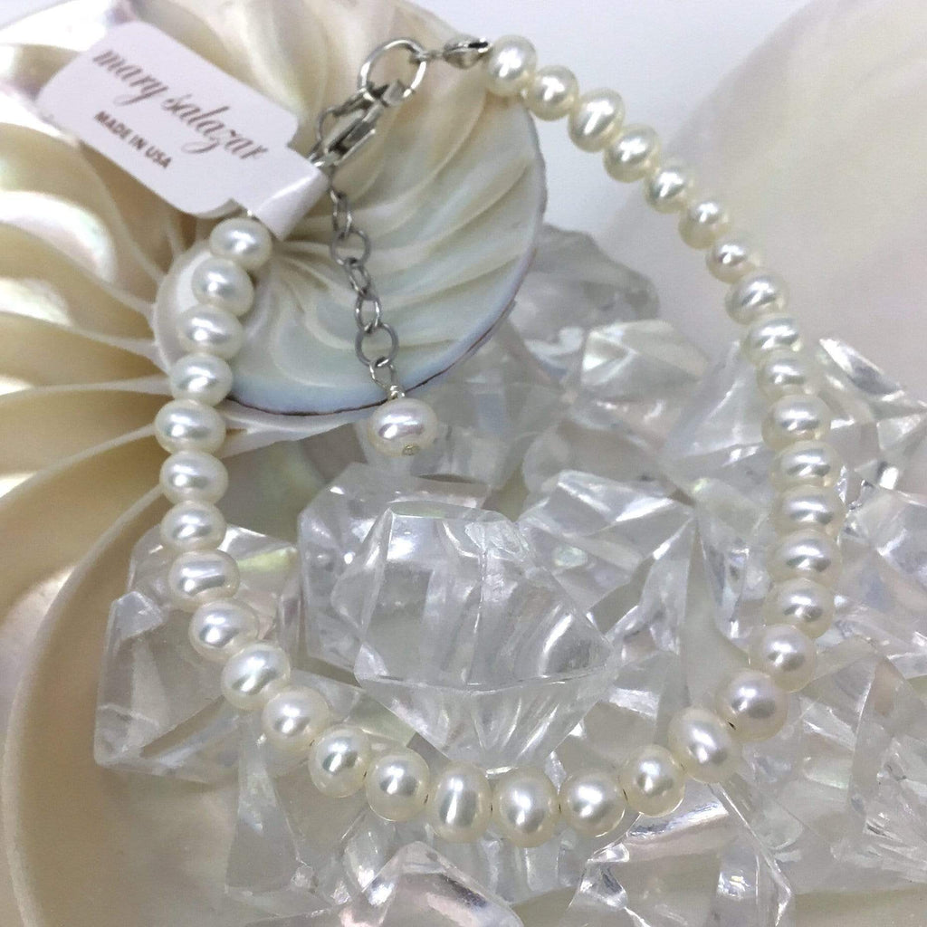 Pearl Bracelet Pearl June’s Birthstone Utopianorthwest 