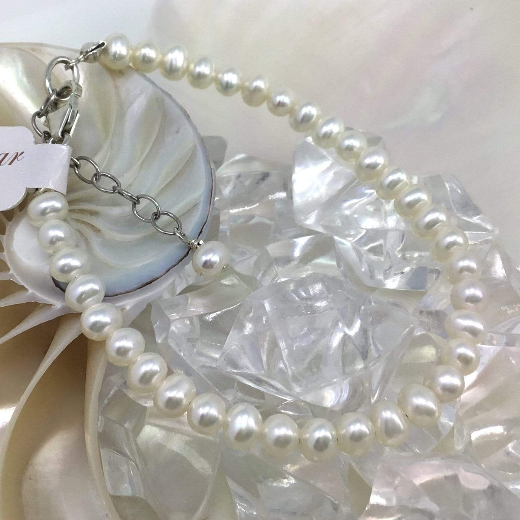 Pearl Bracelet Pearl June’s Birthstone Utopianorthwest 