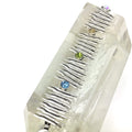 Peridot, Blue Topaz, Citrine, & Aurora Borealis Bracelet Utopianorthwest 
