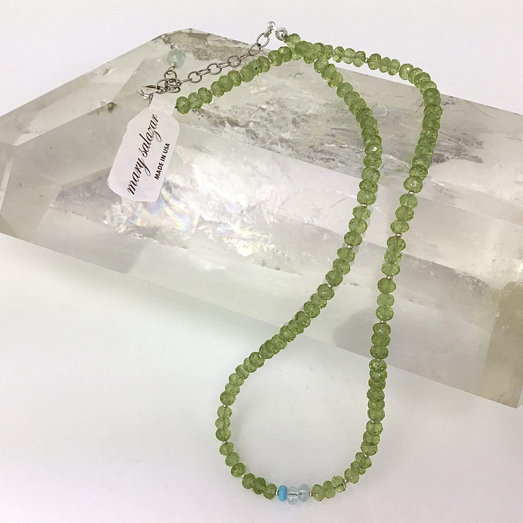 Peridot Necklace Utopianorthwest 