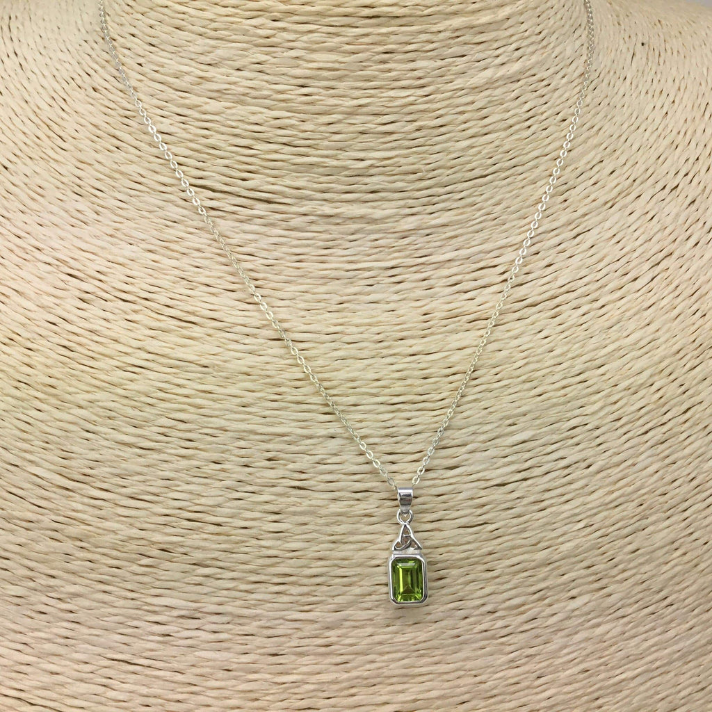 Peridot Necklace Utopianorthwest 