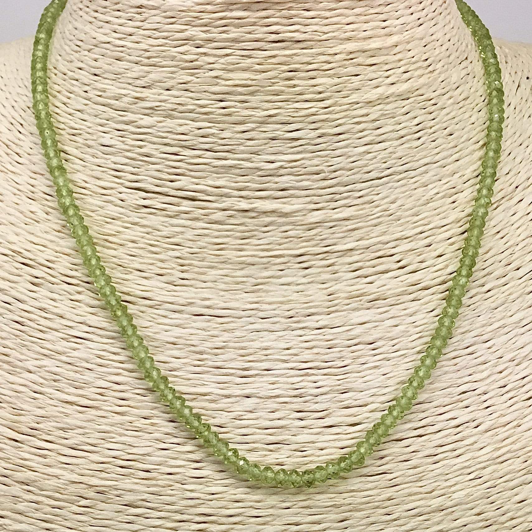 Peridot & Sterling Silver Necklace Peridot Utopianorthwest 
