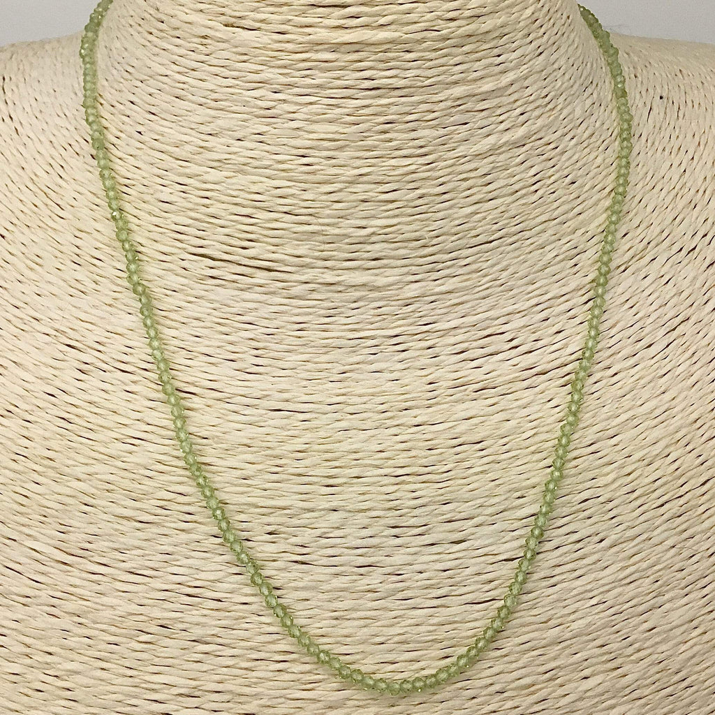Peridot Sterling Silver Necklace Peridot Utopianorthwest 