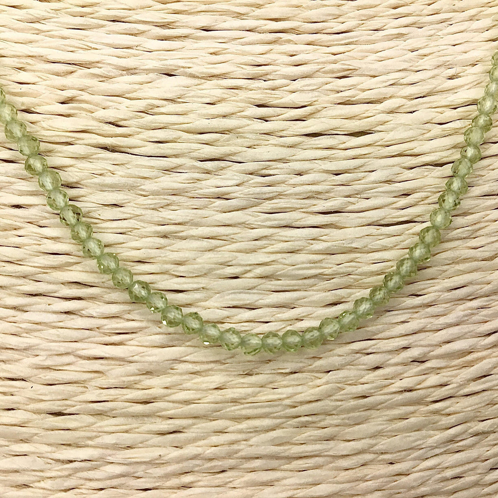 Peridot Sterling Silver Necklace Peridot Utopianorthwest 