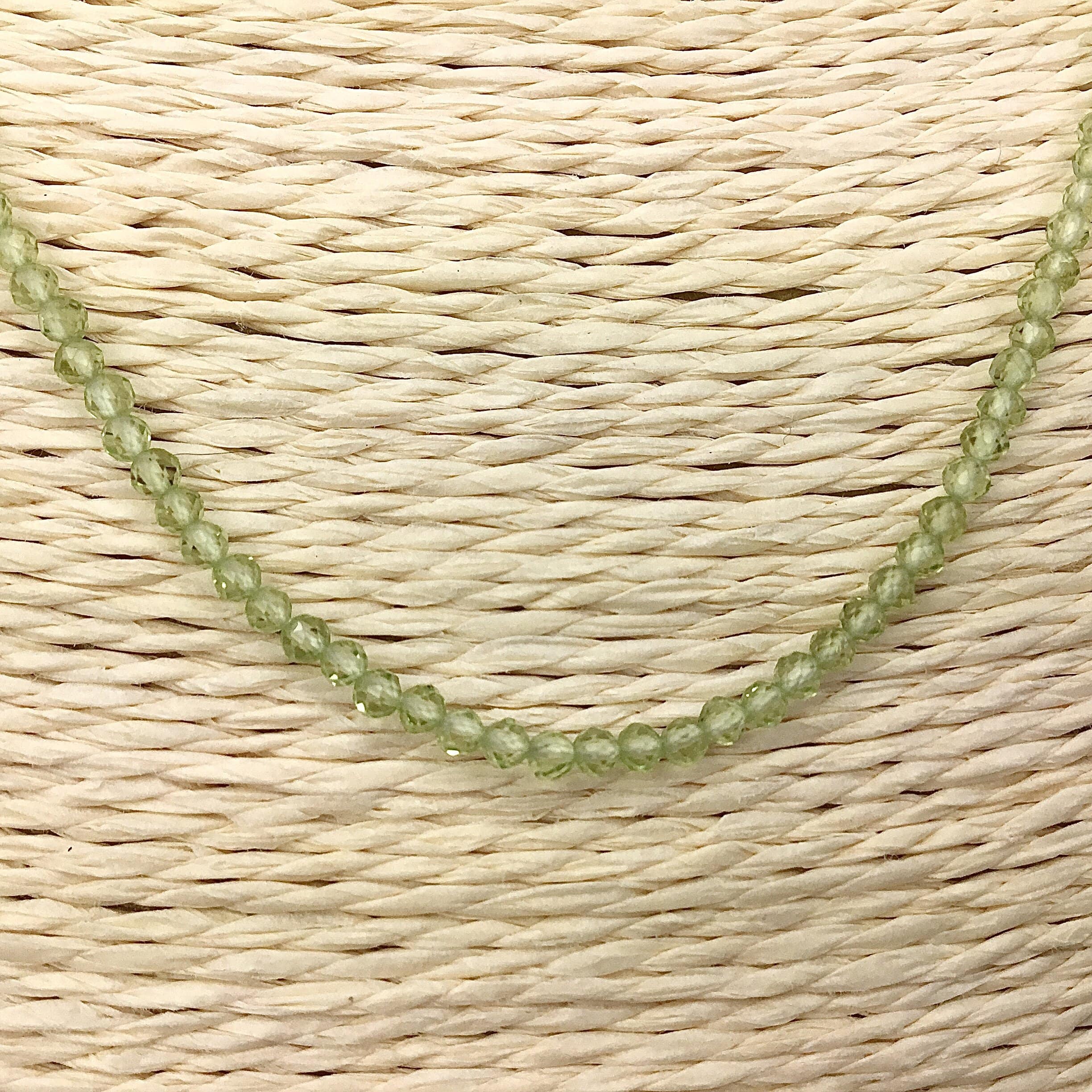 Peridot Sterling Silver Necklace Peridot Utopianorthwest 