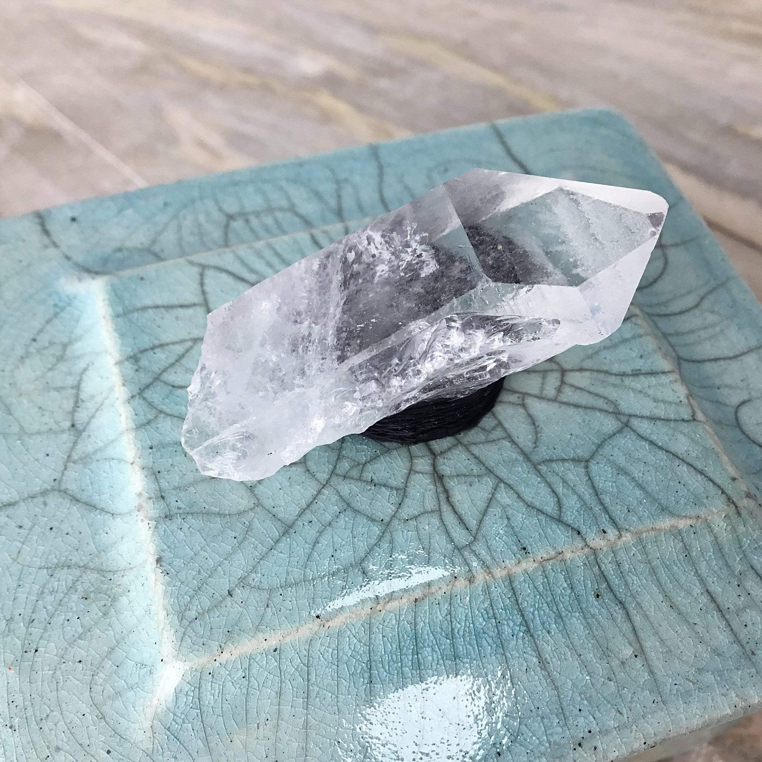 Raku Pottery Box & Crystal Utopianorthwest 
