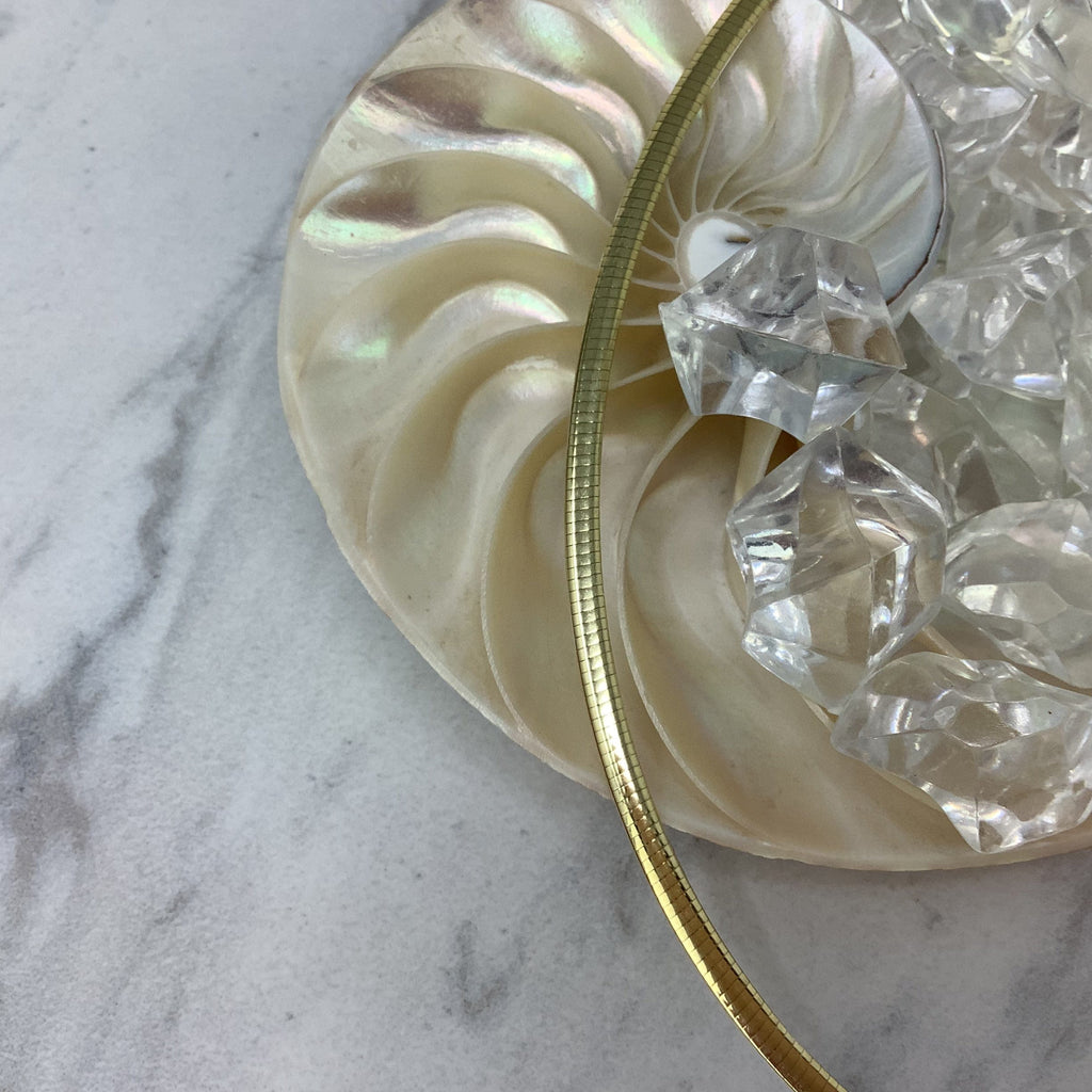Reversible Sterling Silver/Gold Necklace Utopianorthwest 