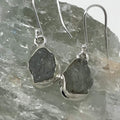 Rough cut Aquamarine Earring Utopianorthwest 