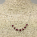 Ruby, Sterling Silver Necklace Utopianorthwest 