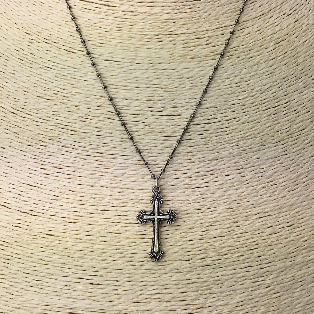 Simple Silver Cross Utopianorthwest 