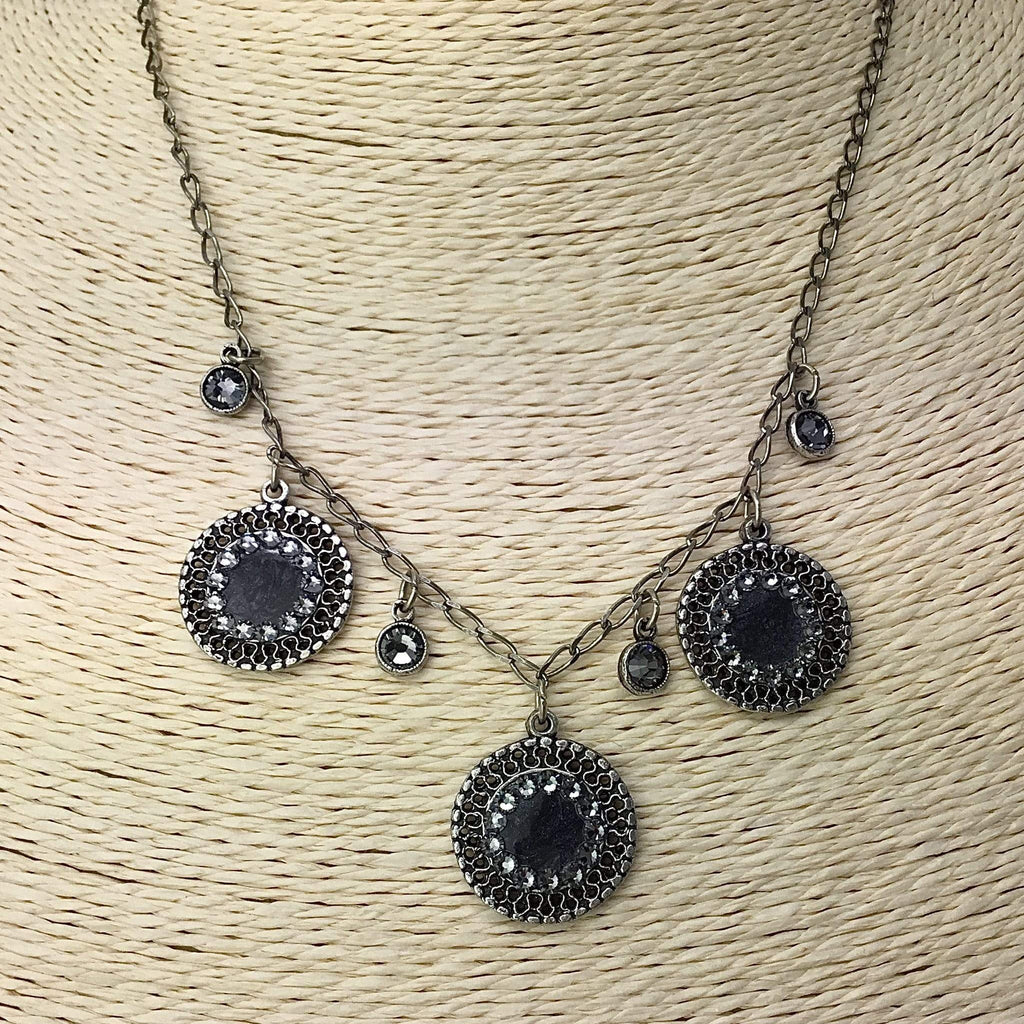Steele Gray Swarovski Crystal Necklace Utopianorthwest 