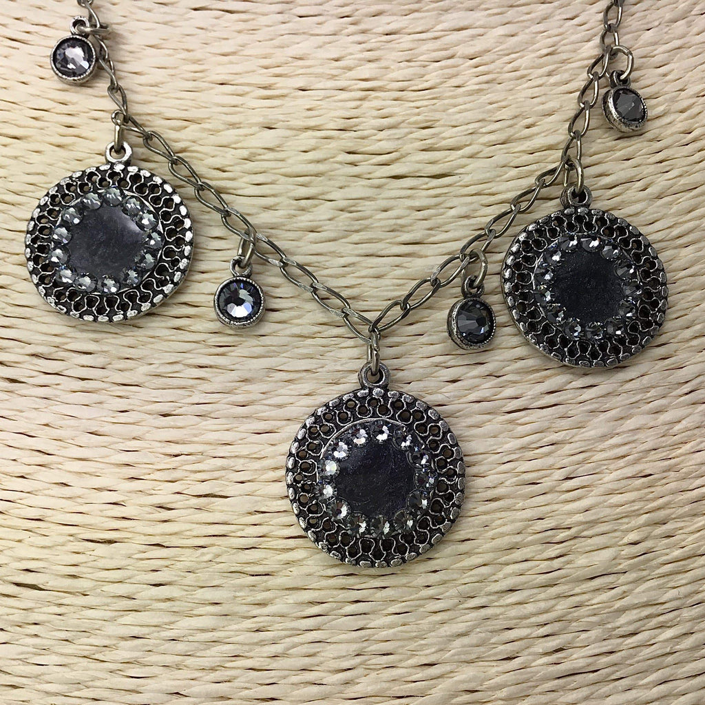 Steele Gray Swarovski Crystal Necklace Utopianorthwest 