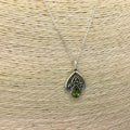 Sterling Peridot Necklace Utopianorthwest 