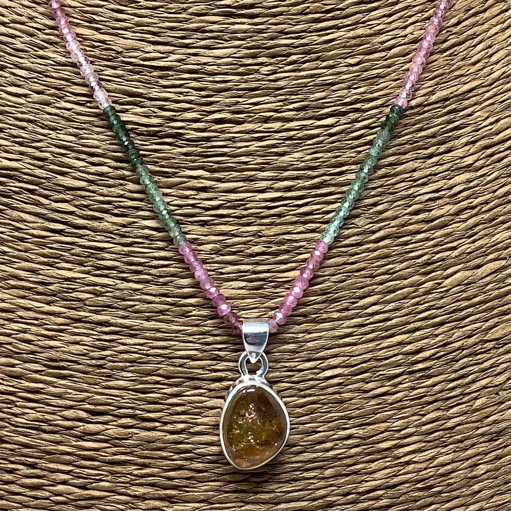 Tourmaline Necklace Utopianorthwest 