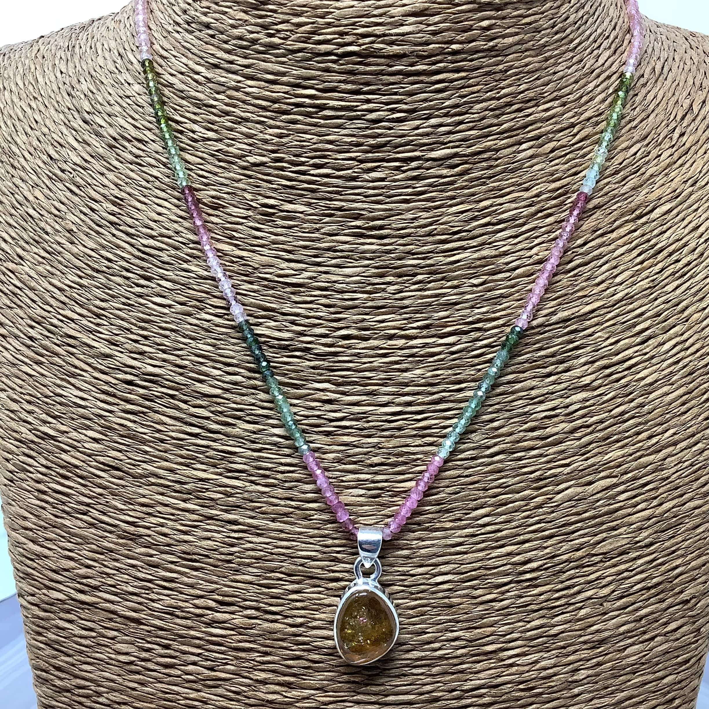Tourmaline Necklace Utopianorthwest 