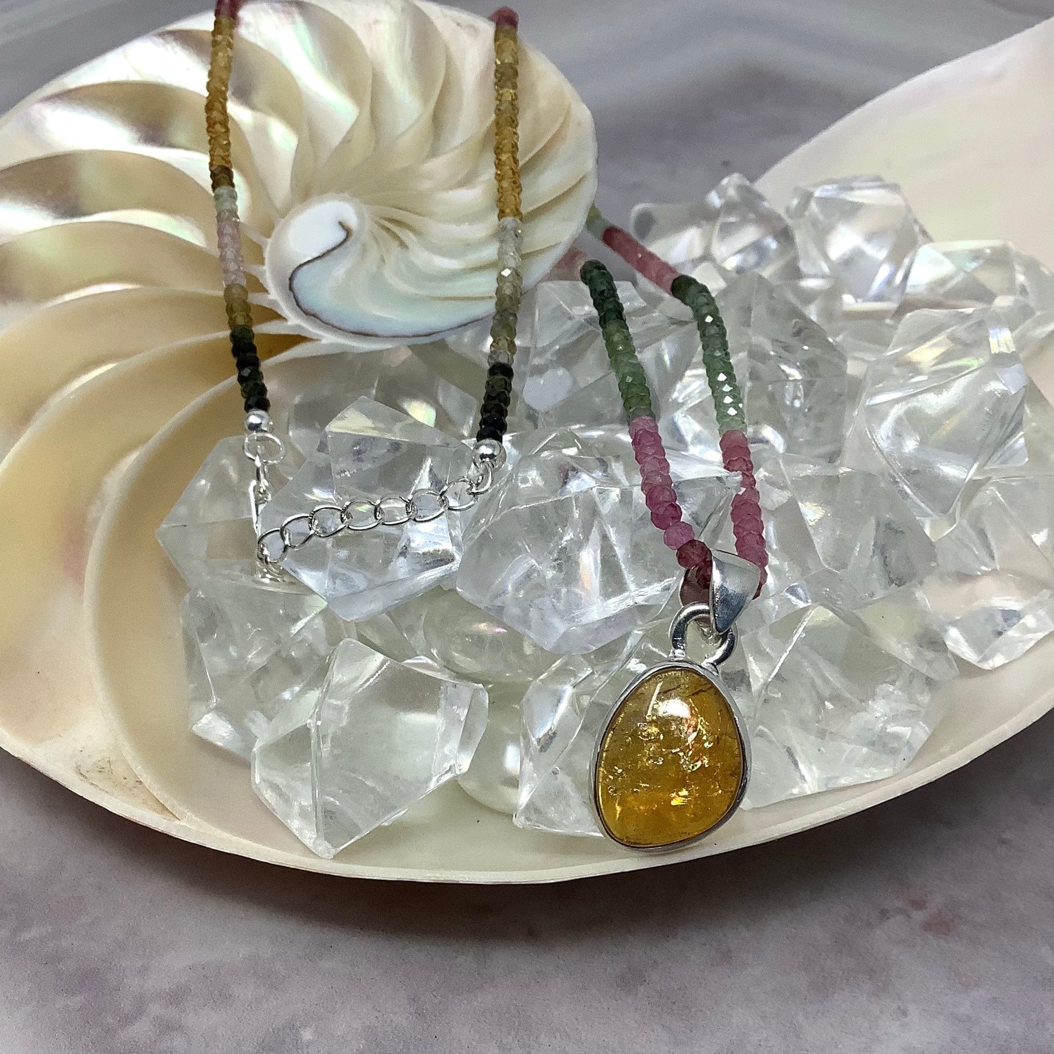 Tourmaline Necklace Utopianorthwest 
