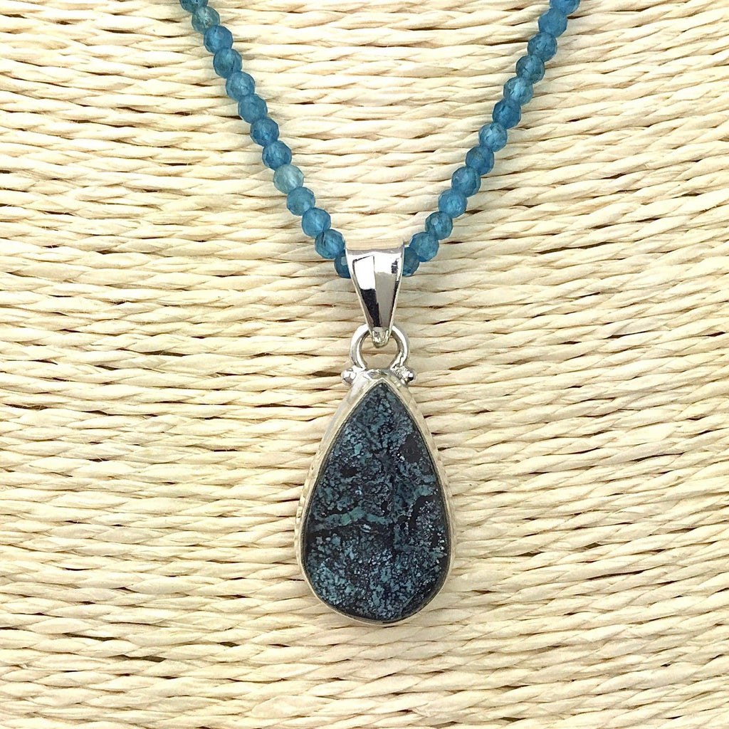 Turquoise & Apatite Necklace- December’s Birthstone Utopianorthwest 